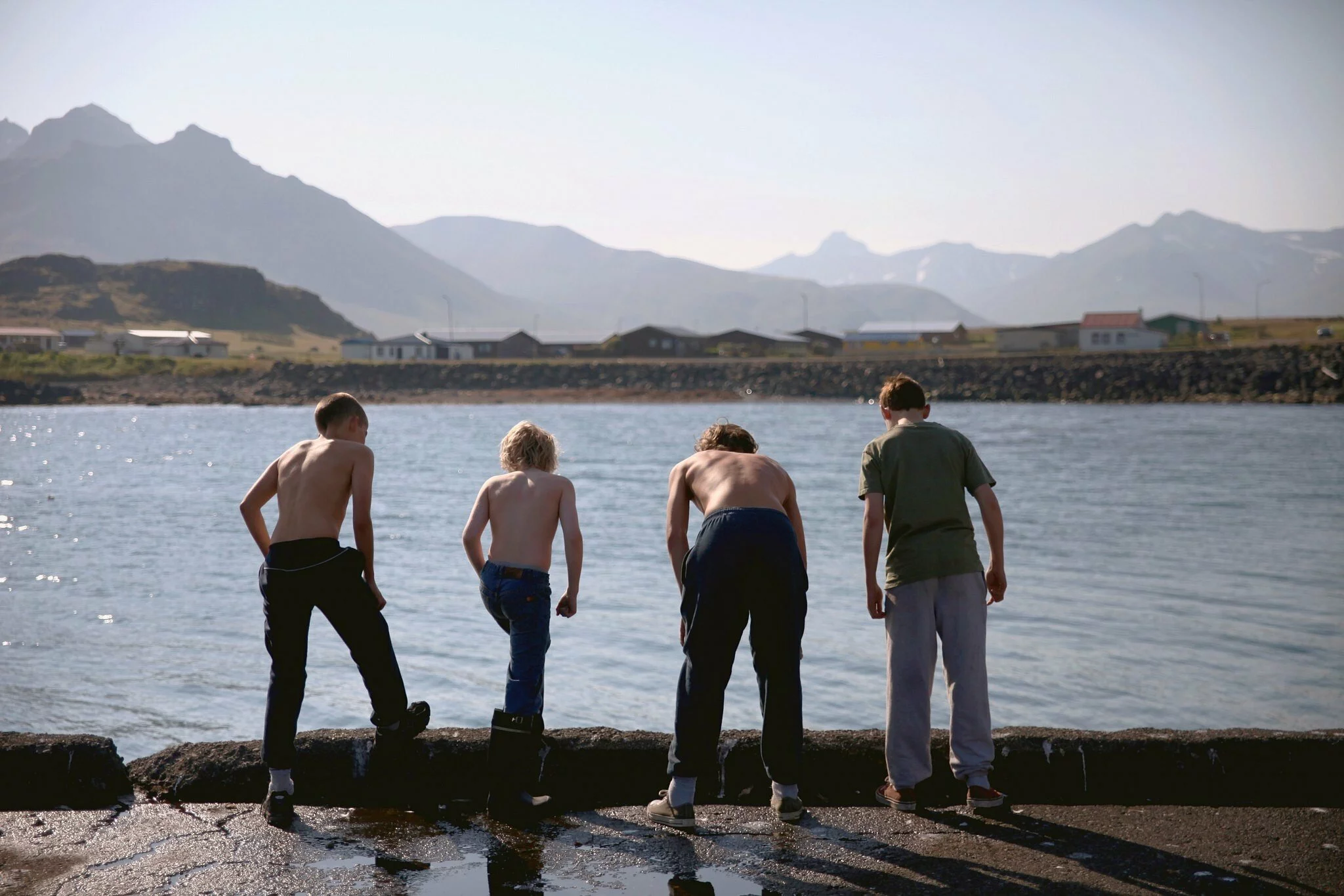 Boys on film: the young lads of Heartstone. (Photo by Roxana Reiss)
