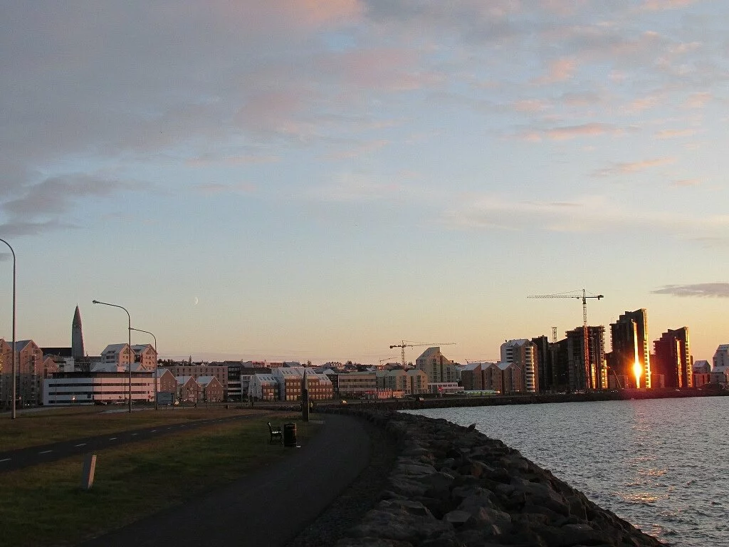Reykjavik Harbour in 2015. The first signs of transformation? (Photo by Mitchell Jordan)